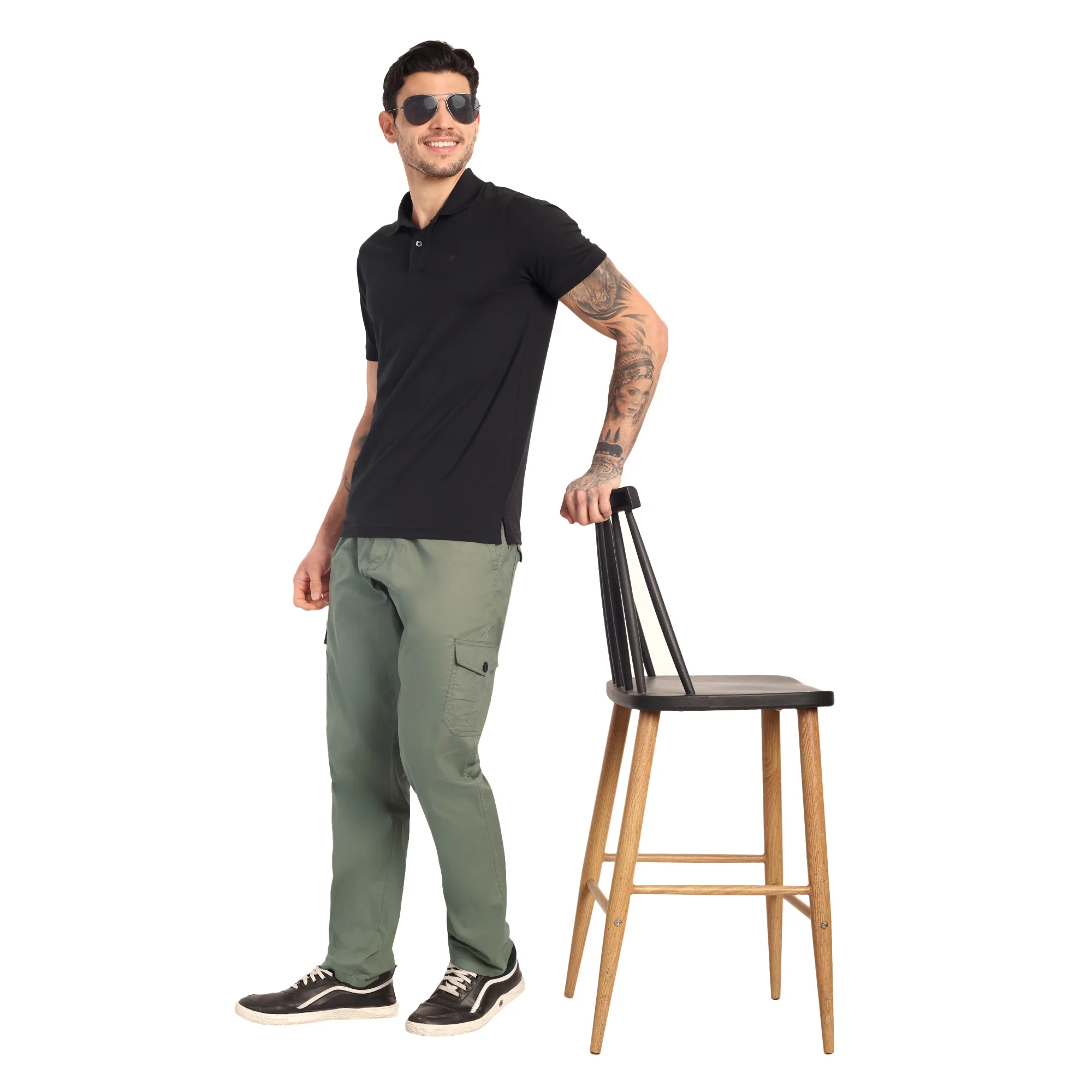 male model ecommerce photography Bottomwear Track Pants & Joggers